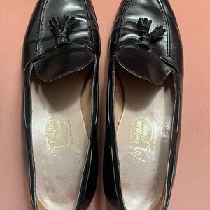 Black Leather Loafers